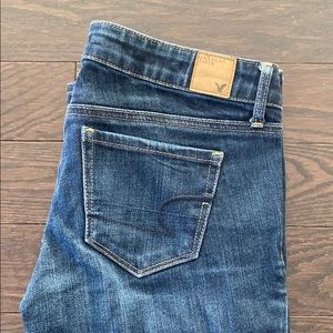 American Eagle straight leg stretch jeans